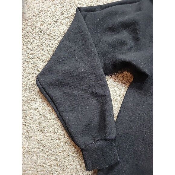 Champion Indiana University Hoosier Pullover Hoodie Adult Medium Black Read* - Picture 6 of 8